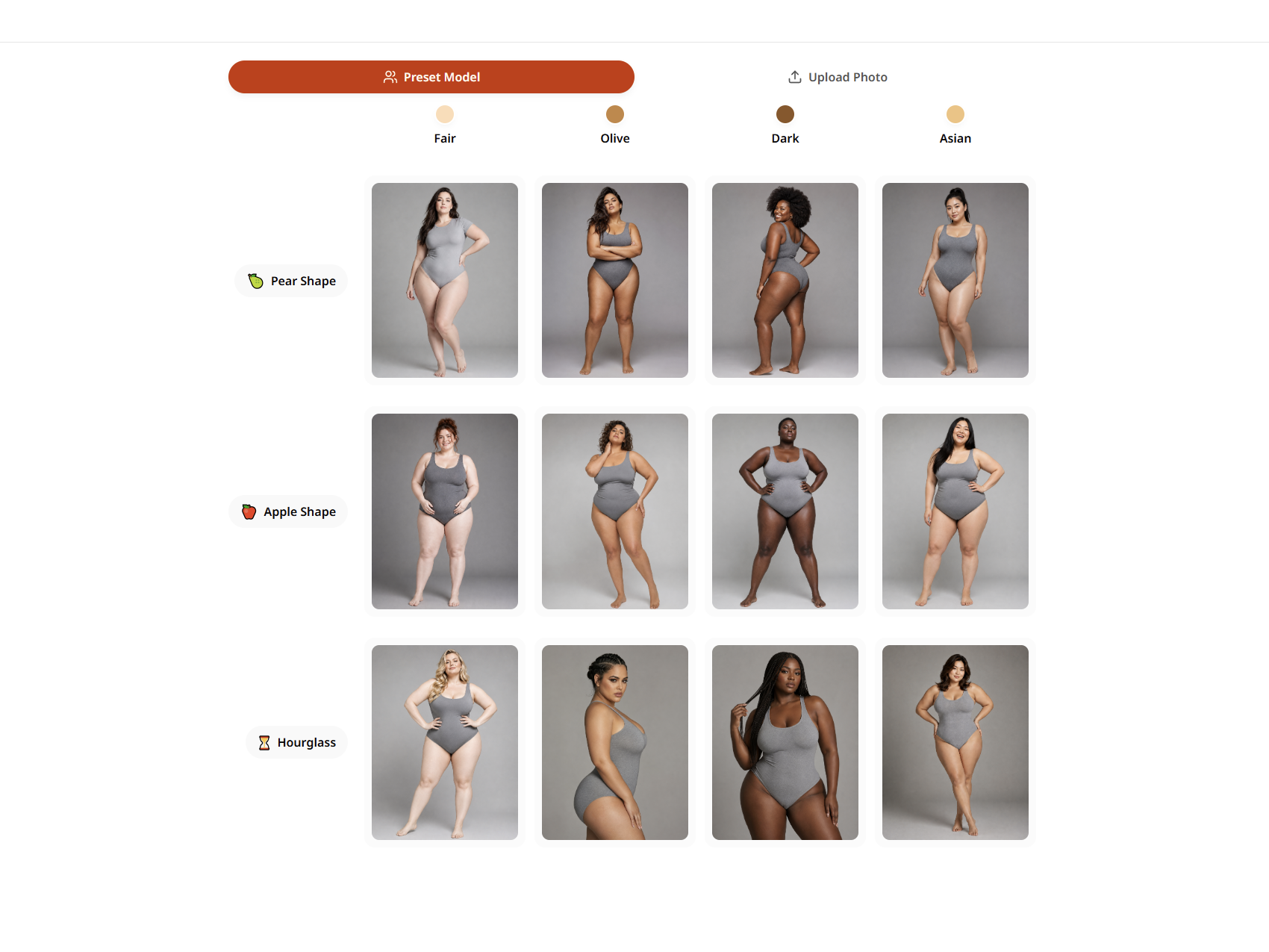 Plus-Size Model Library